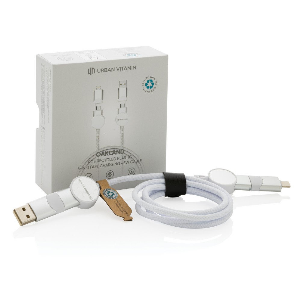 Kabel do ładowania 6 w 1 45W Urban Vitamin Oakland