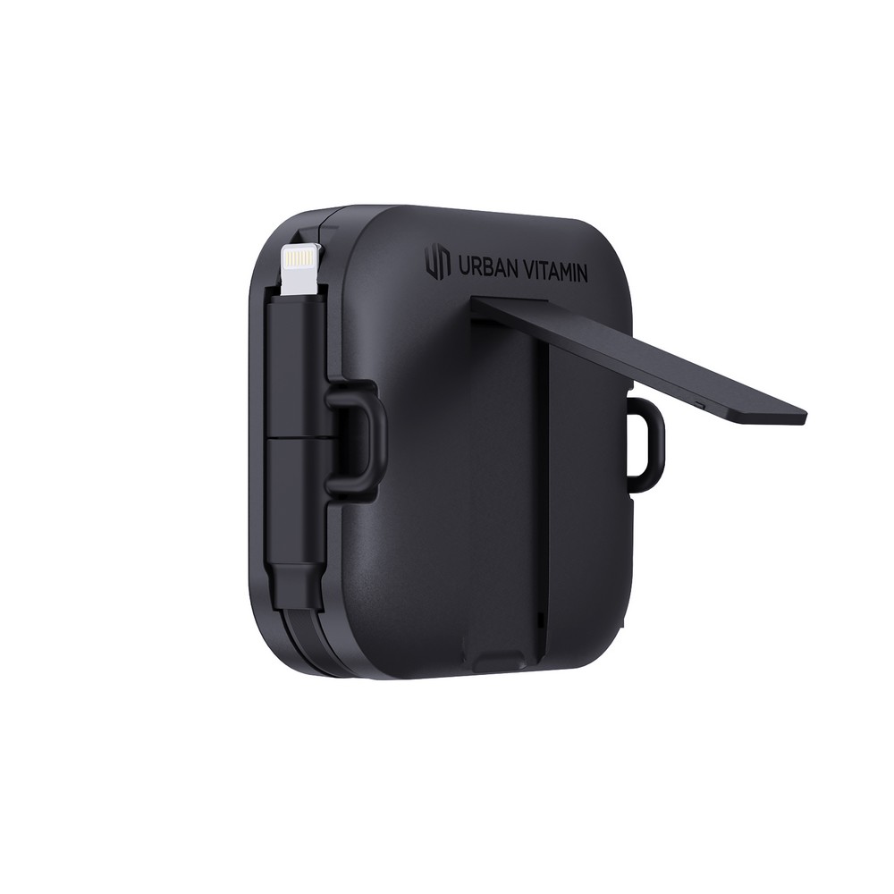 Zwijany kabel do ładowania, stojak na telefon Urban Vitamin San Jose