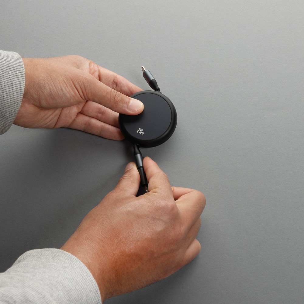 Zwijany kabel do ładowania 240W Terra