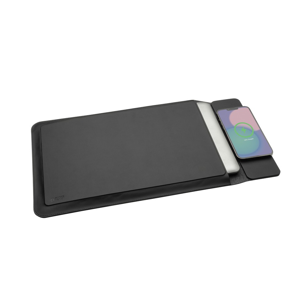Pokrowiec na laptopa 15,6″, magnetyczna ładowarka bezprzewodowa 15W Swiss Peak