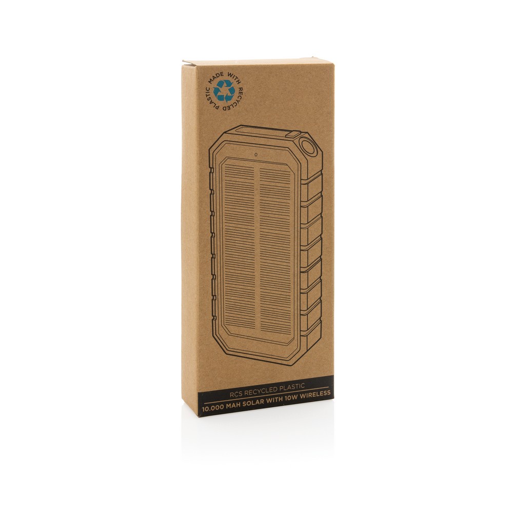 Power bank 10000 mAh, ładowarka słoneczna