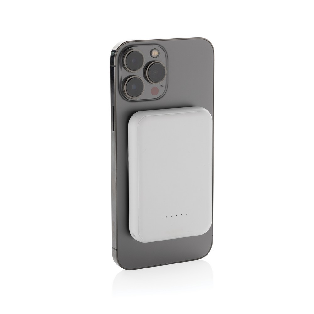 Magnetyczny bezprzewodowy power bank 5000 mAh, 5W Stellar