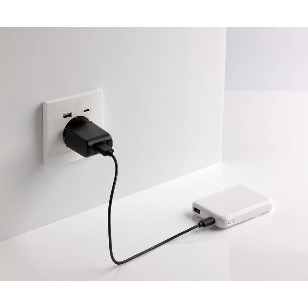 Magnetyczny bezprzewodowy power bank 5000 mAh, 5W Stellar