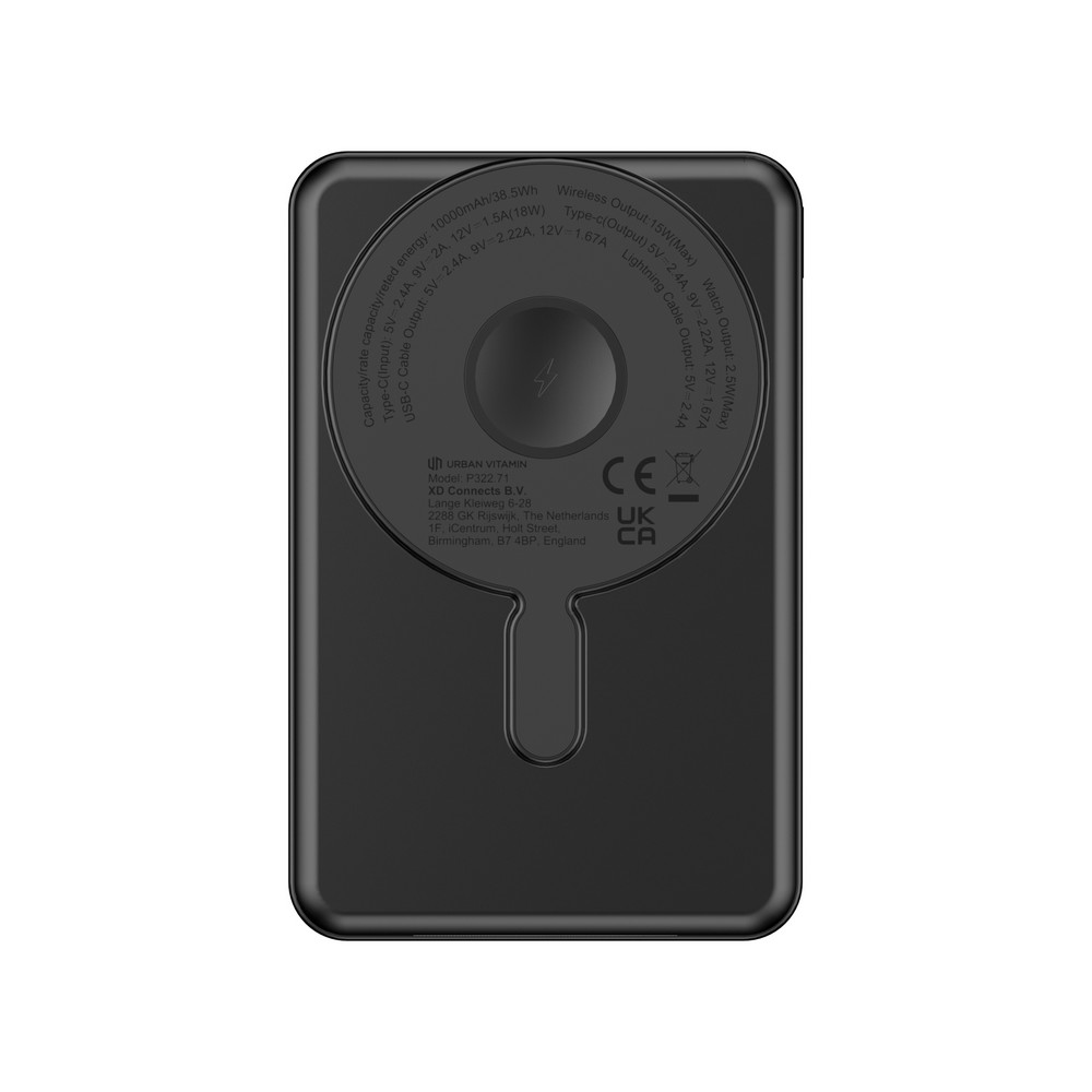 Power bank 10000 mAh, ładowarka bezprzewodowa Urban Vitamin Delano