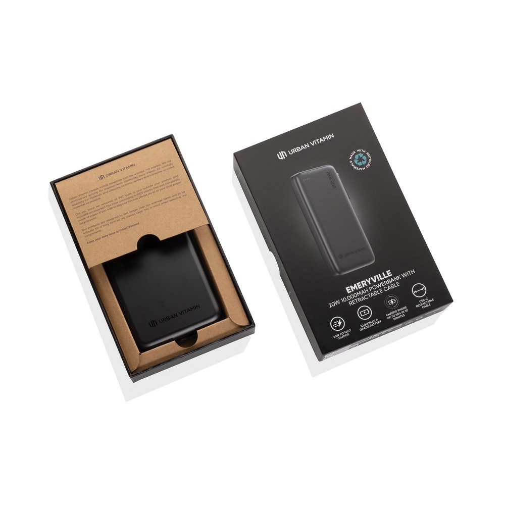 Power bank 10000 mAh Urban Vitamin Emeryville