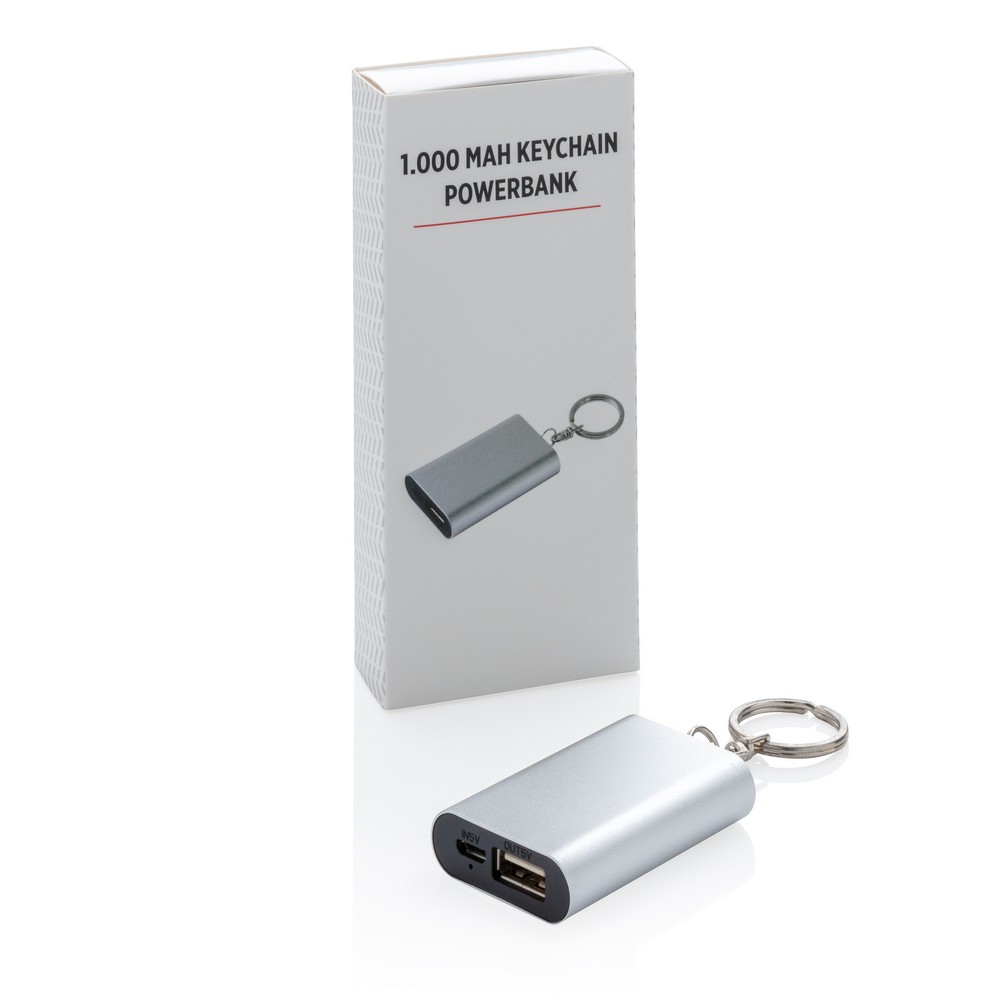 Power bank 1000 mAh, brelok do kluczy
