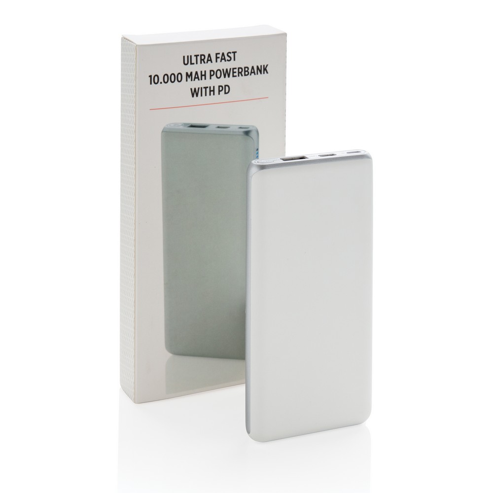 Ultra szybki power bank 10000 mAh z PD