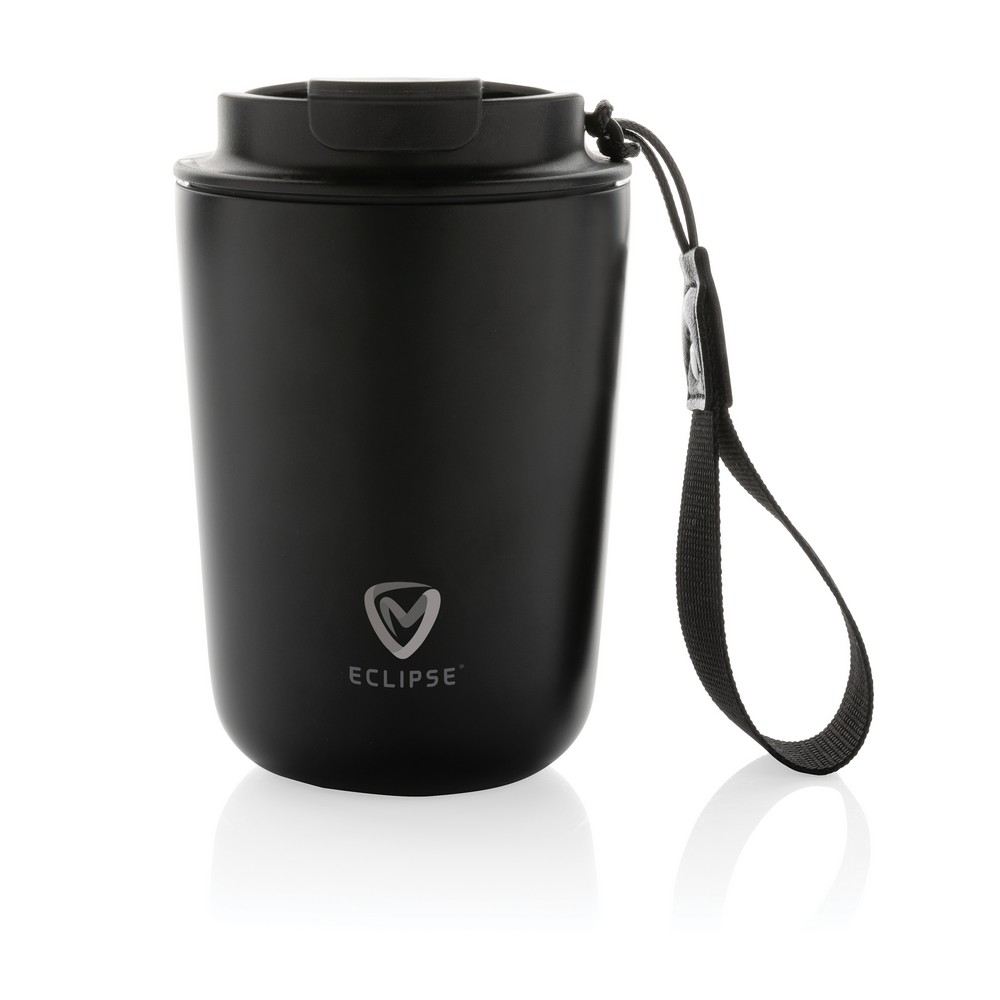 Kubek termiczny 380 ml Cuppa, stal nierdzewna z recyklingu