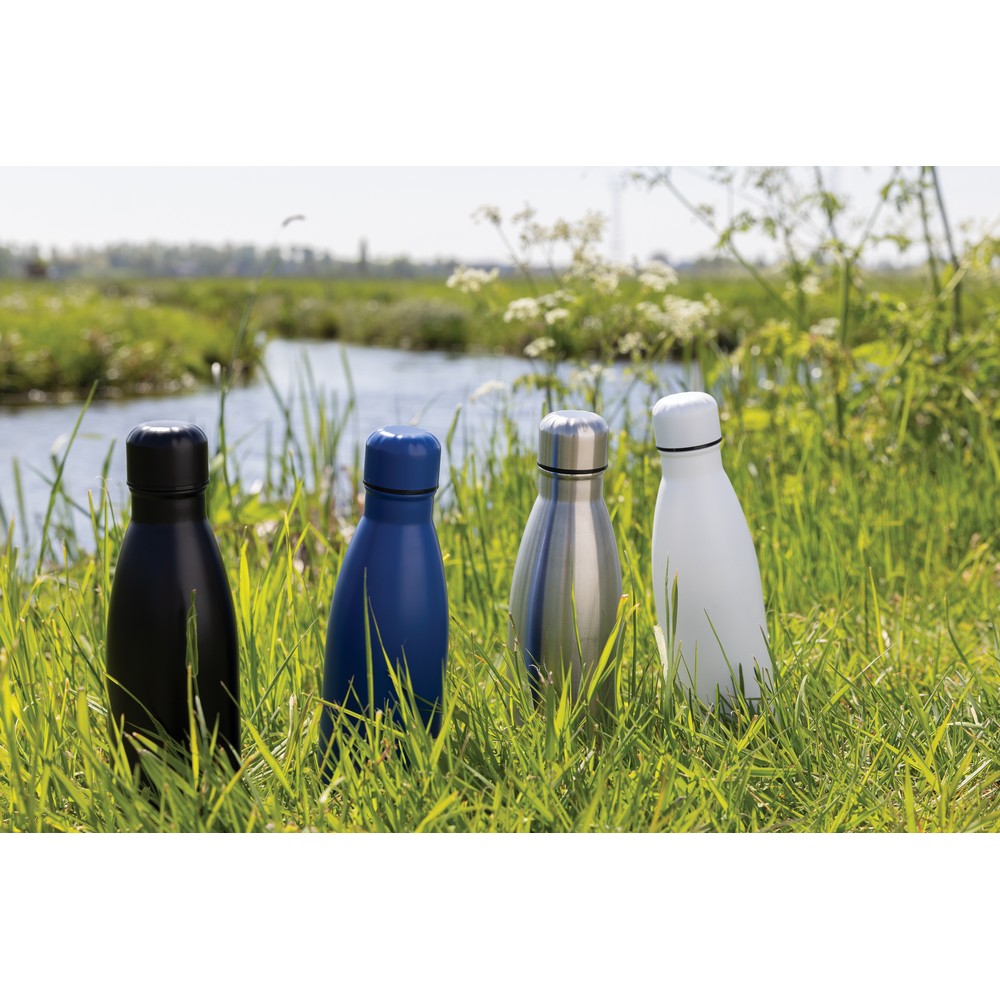 Butelka sportowa 500 ml Eureka, stal nierdzewna z recyklingu