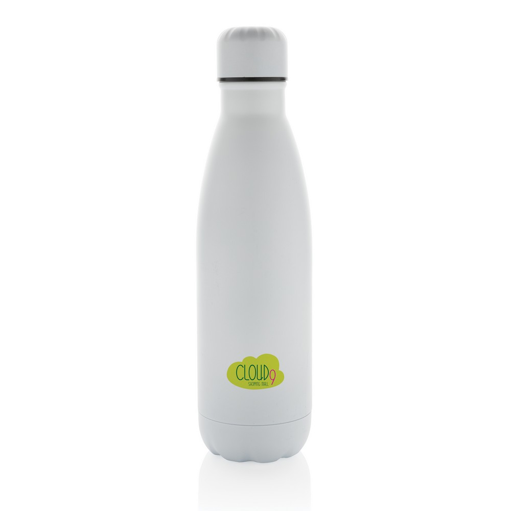 Butelka sportowa 500 ml Eureka, stal nierdzewna z recyklingu