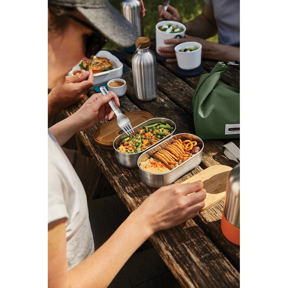 Lunchbox, pudełko śniadaniowe Black+Blum Double Bento