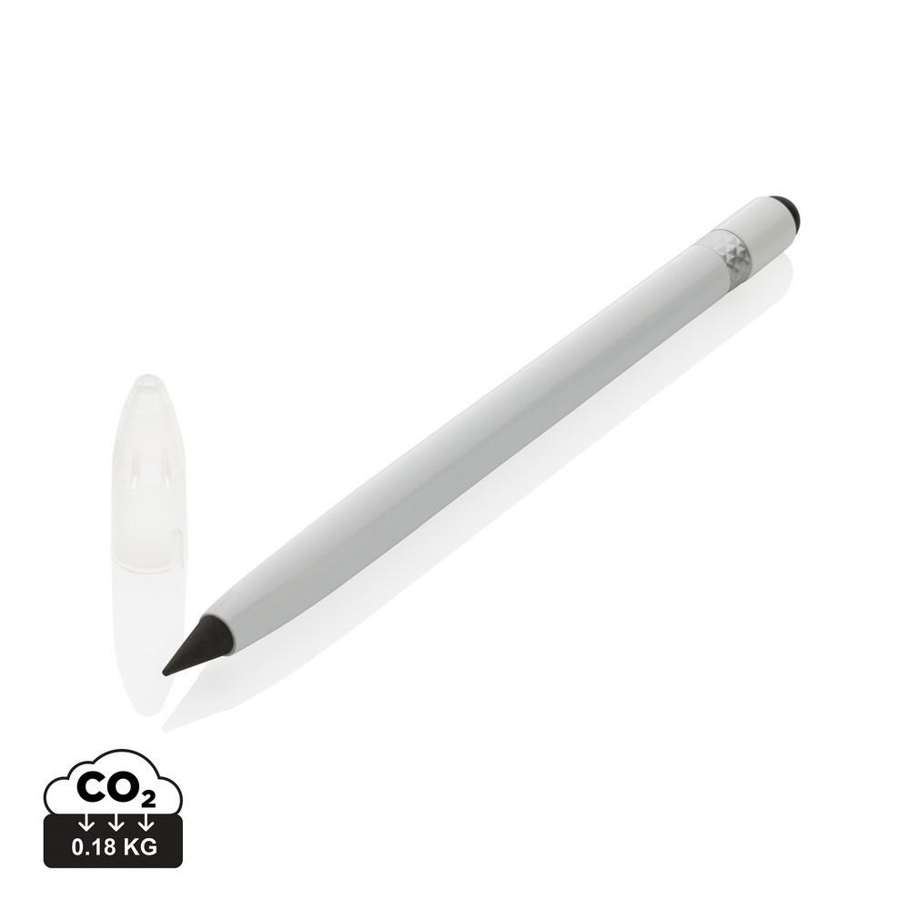 Aluminiowy „wieczny” ołówek z gumką