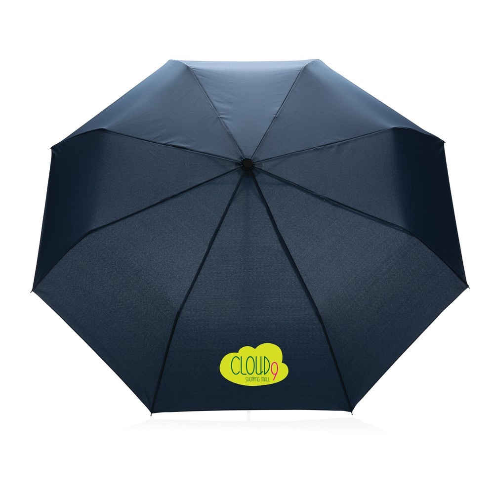 Mały bambusowy parasol 20.5″ AWARE™ RPET
