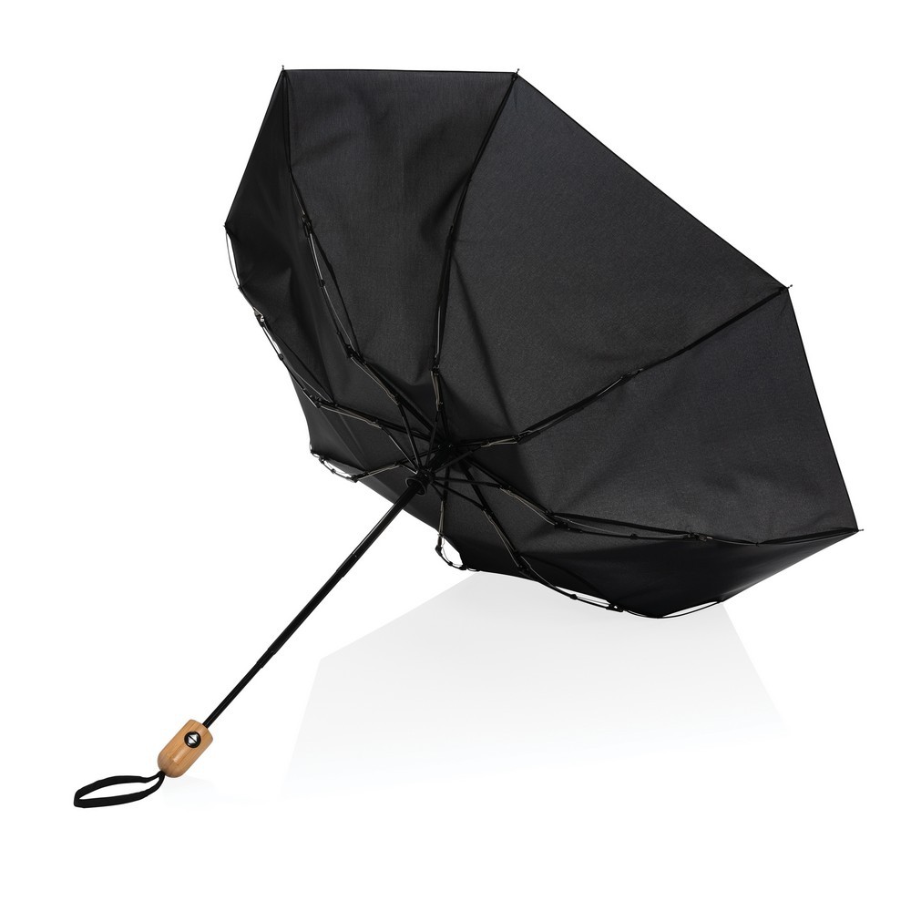 Bambusowy parasol automatyczny 21″ AWARE™ RPET