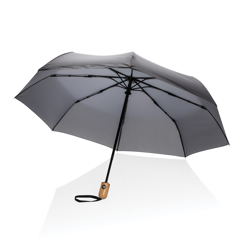 Bambusowy parasol automatyczny 21″ AWARE™ RPET