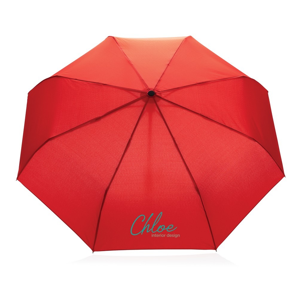 Bambusowy parasol automatyczny 21″ AWARE™ RPET