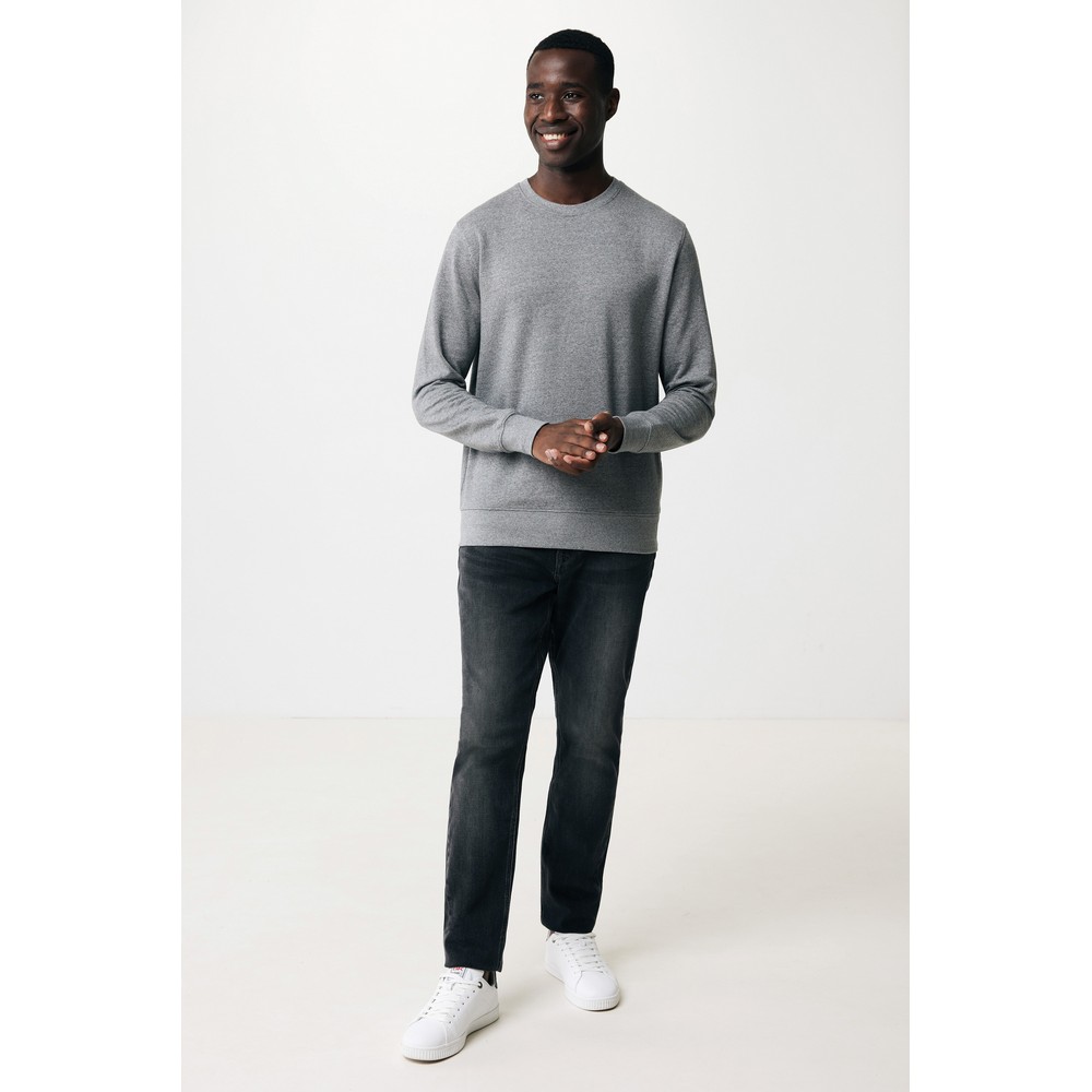 Lekki sweter Iqoniq Etosha, bawełna z recyklingu