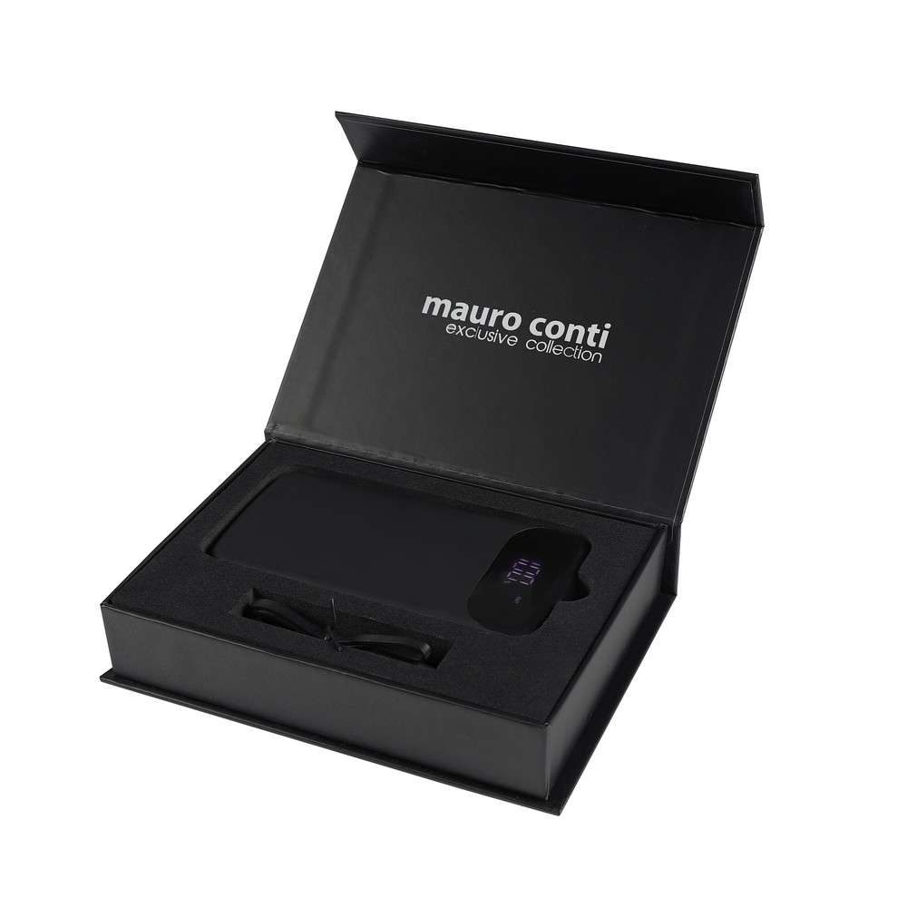 Bezprzewodowy power bank 8000 mAh Mauro Conti, ładowarka bezprzewodowa 5W | Eric