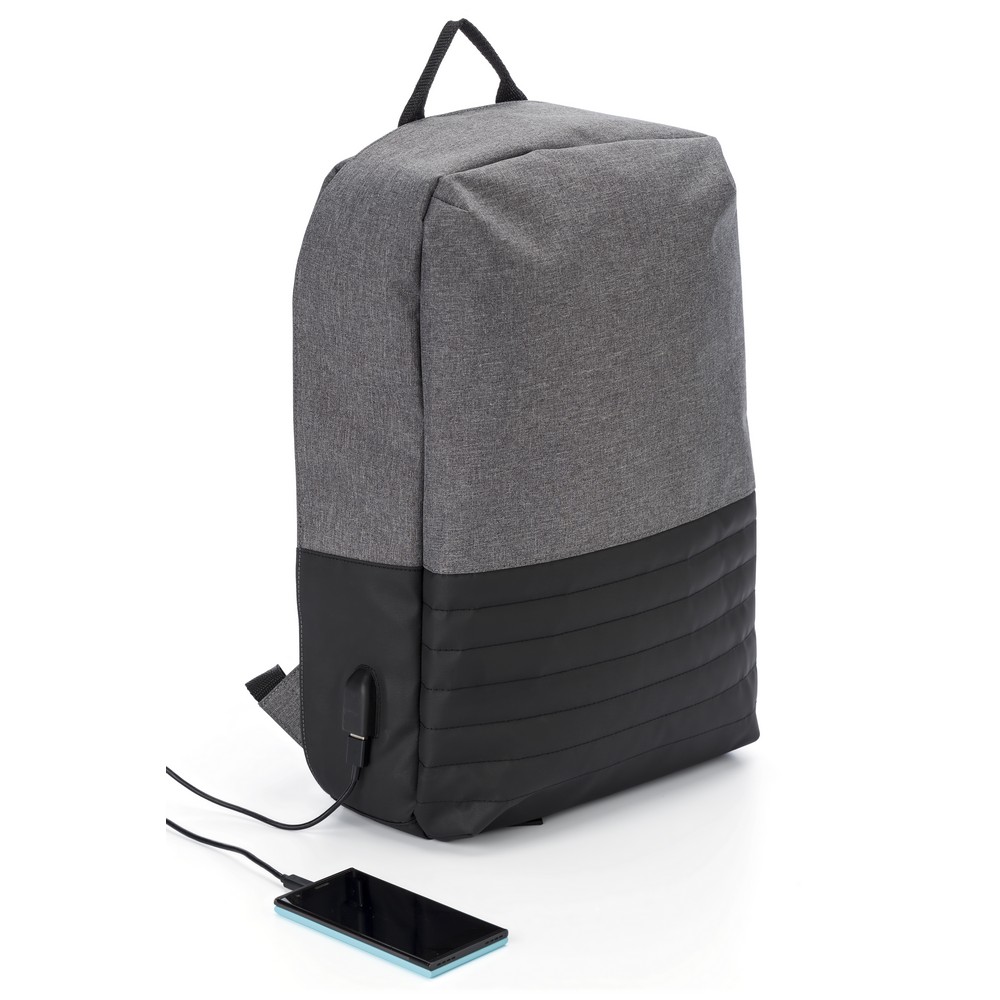 Plecak chroniący przed kieszonkowcami, przegroda na laptopa 15″