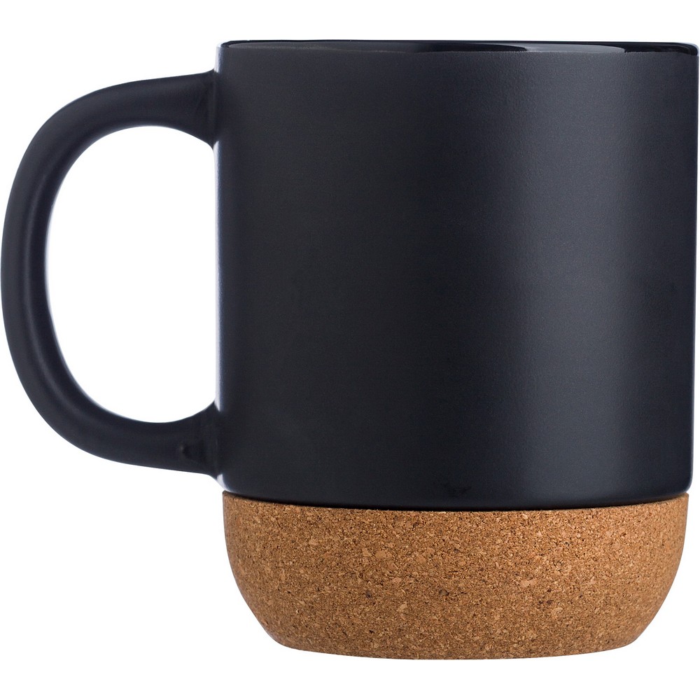 Kubek ceramiczny 300 ml z korkowym elementem