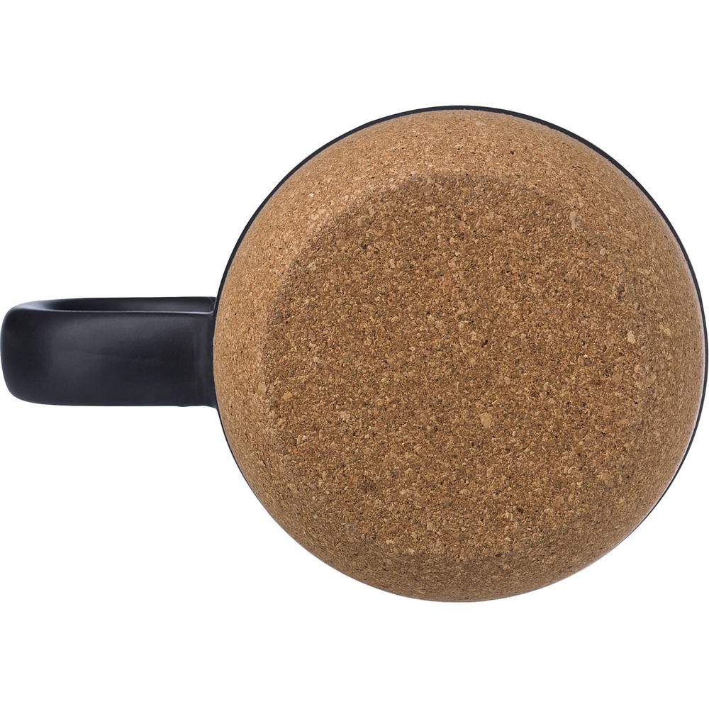 Kubek ceramiczny 300 ml z korkowym elementem