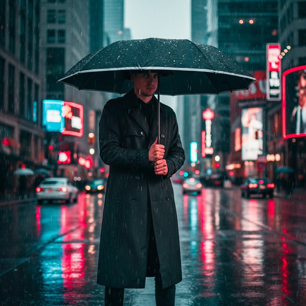 Parasol automatyczny Mauro Conti, składany | Kim