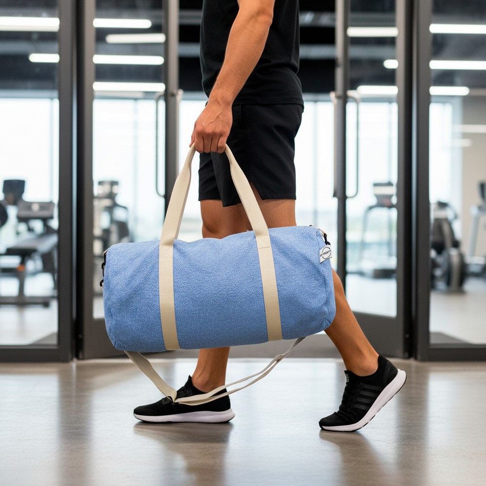 Torba sportowa, podróżna B’RIGHT z bawełny z recyklingu i poliestru z recyklingu | Asha