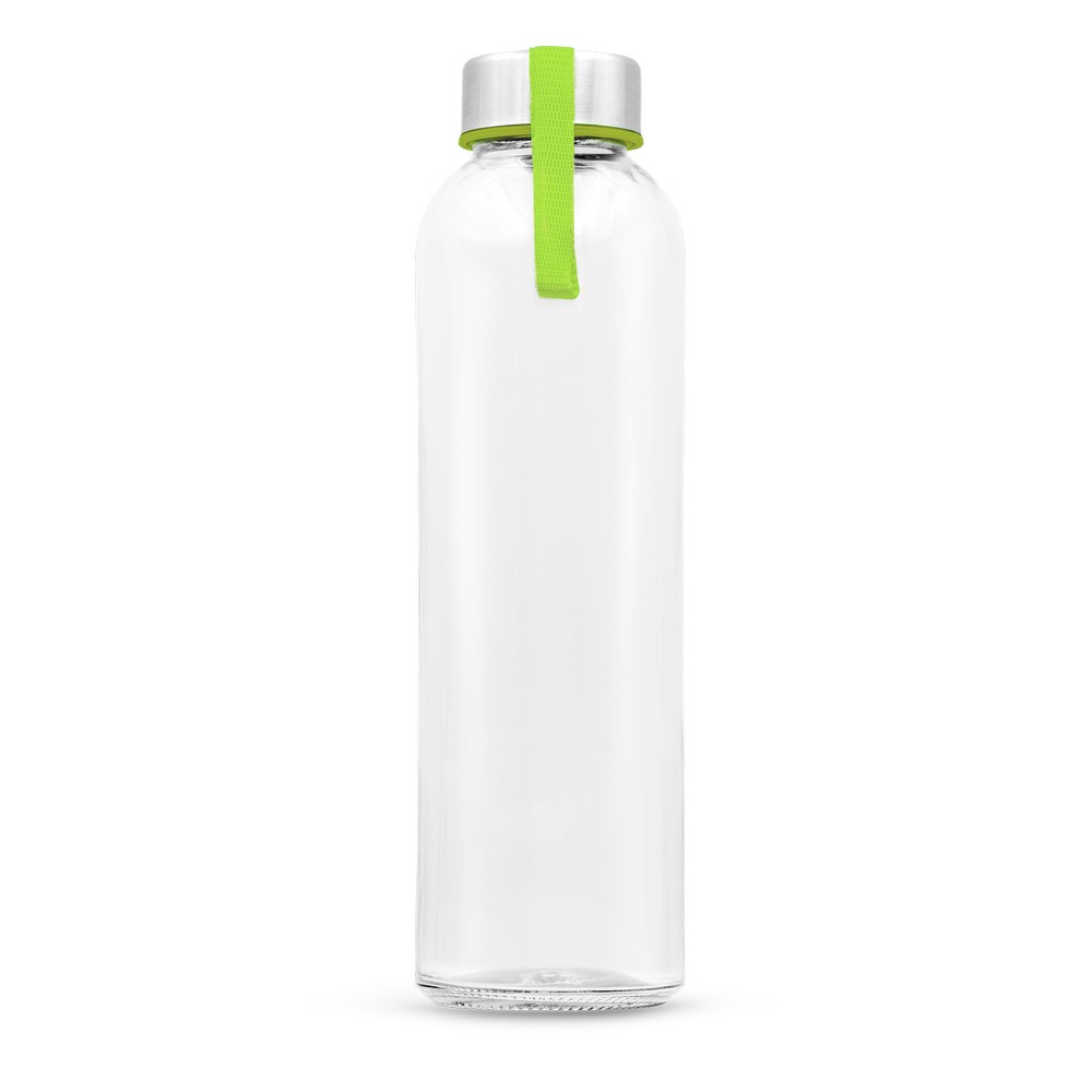 Szklana butelka 500 ml z kolorową wstążką | Viivi
