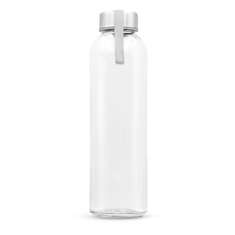 Szklana butelka 500 ml z kolorową wstążką | Viivi