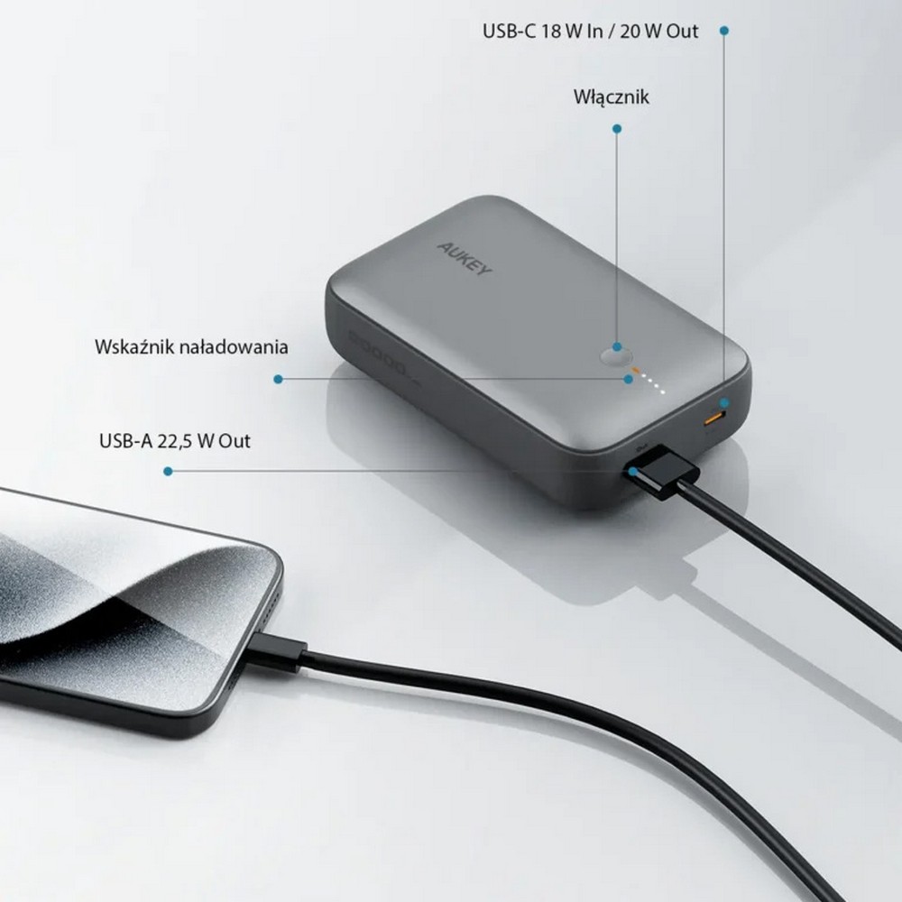 Power bank 20000 mAh Aukey