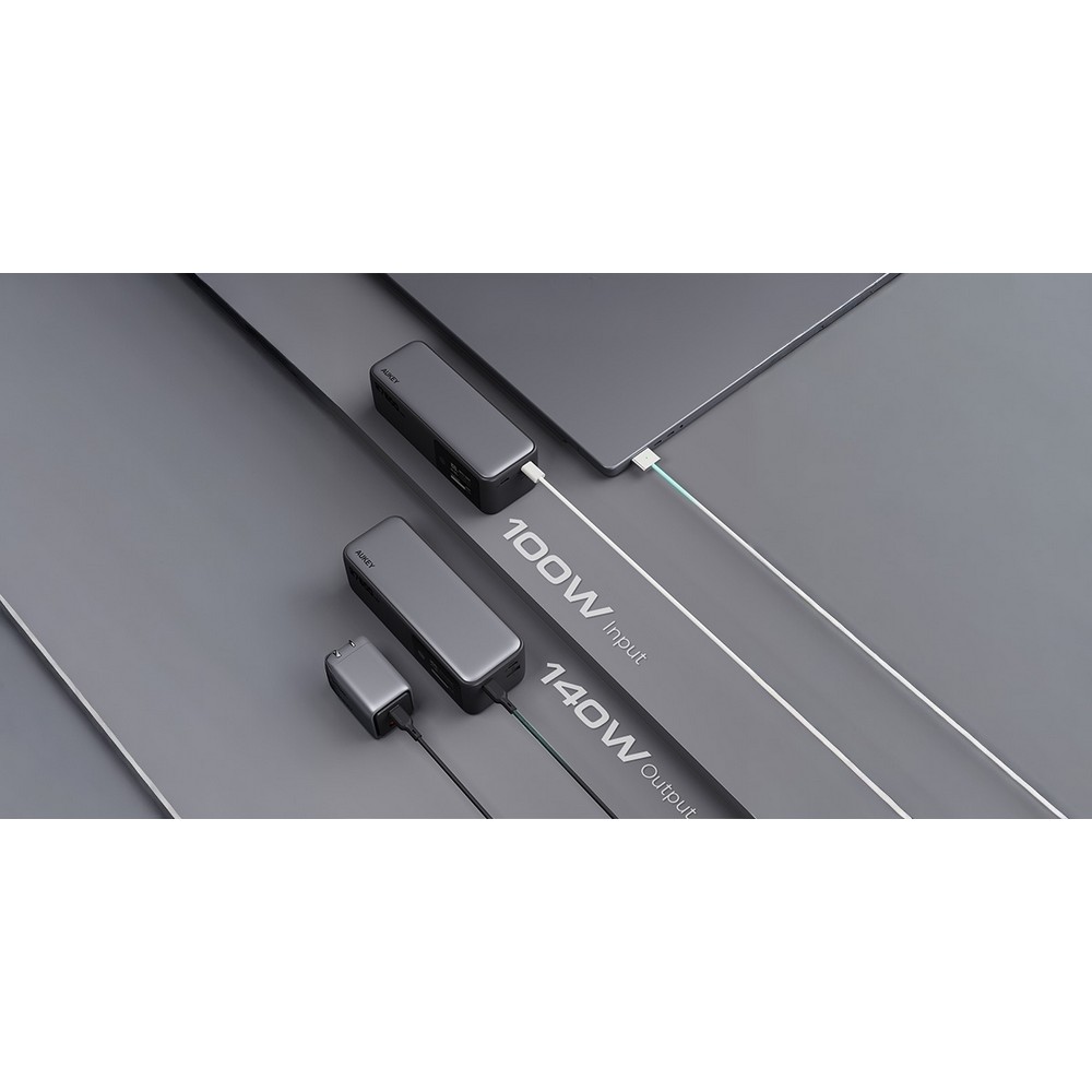 Power bank 27600 mAh, 140 W, Aukey