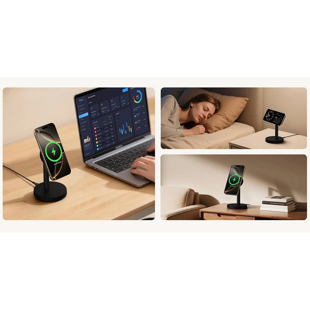 Magnetyczna ładowarka bezprzewodowa 25W Aukey