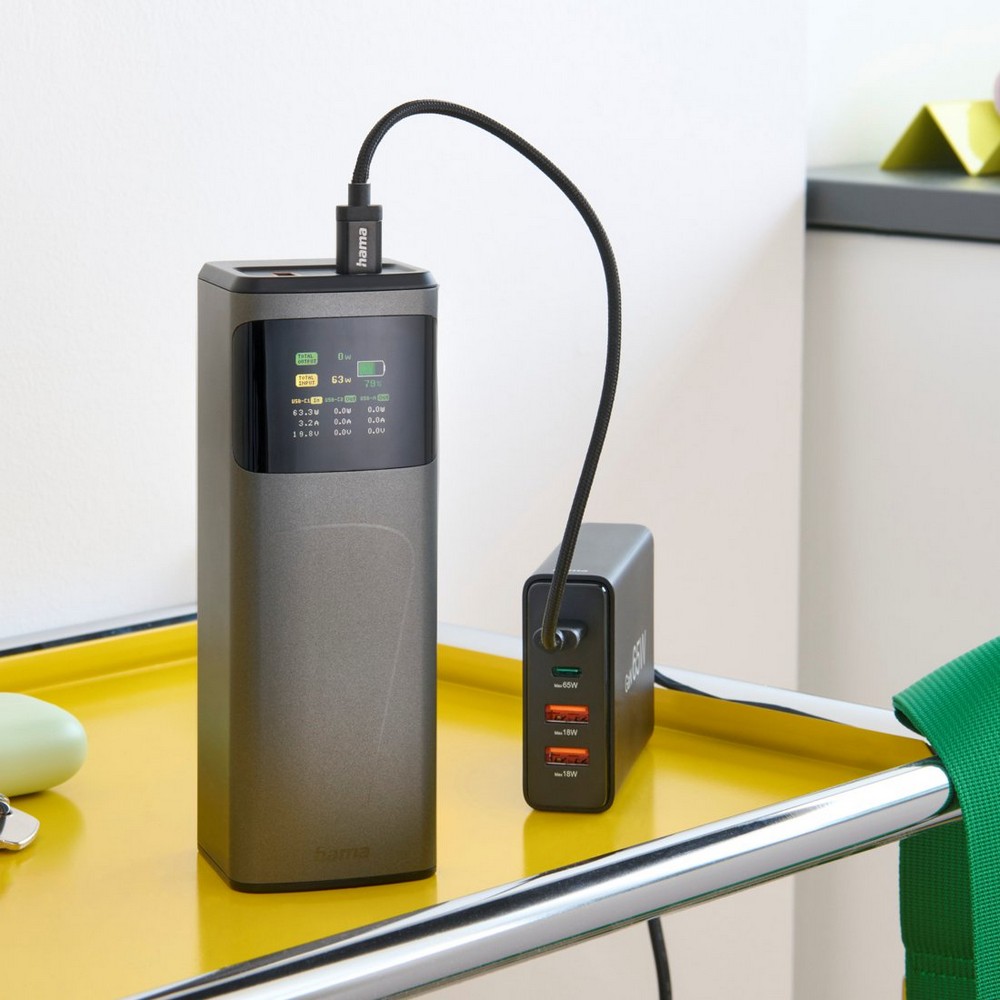 Power bank 20000 mAh Hama High Power 65W