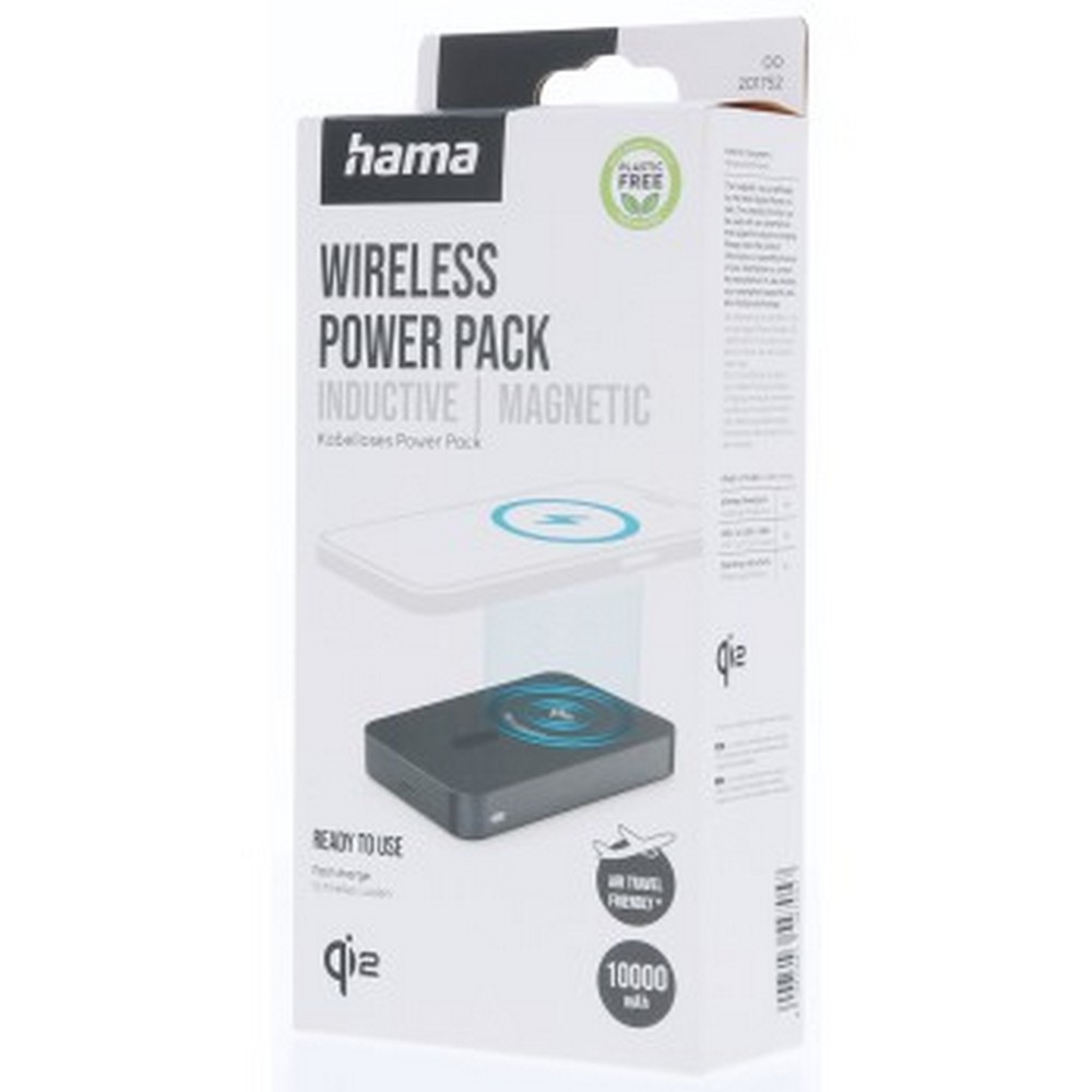 Magnetyczny power bank 10000 mAh Hama