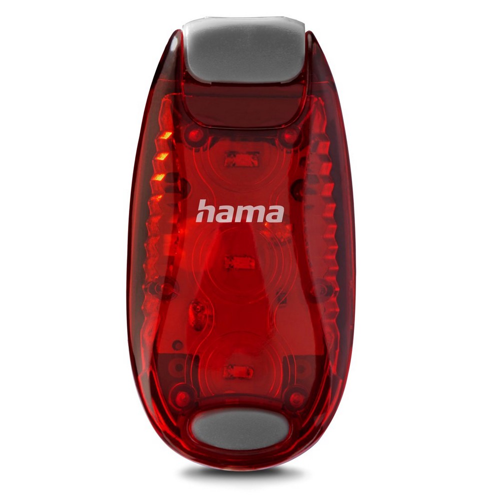 Zestaw lampek rowerowych, ostrzegawczych Hama 2 el.
