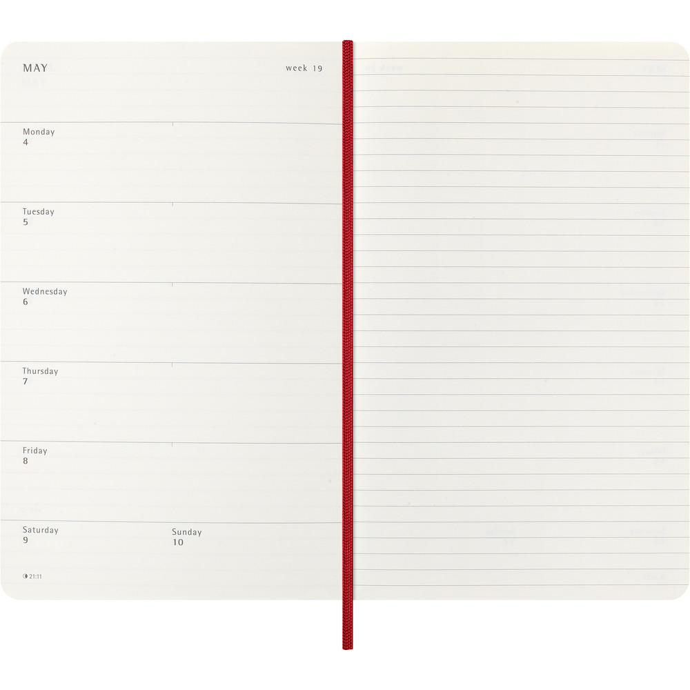 Kalendarz MOLESKINE