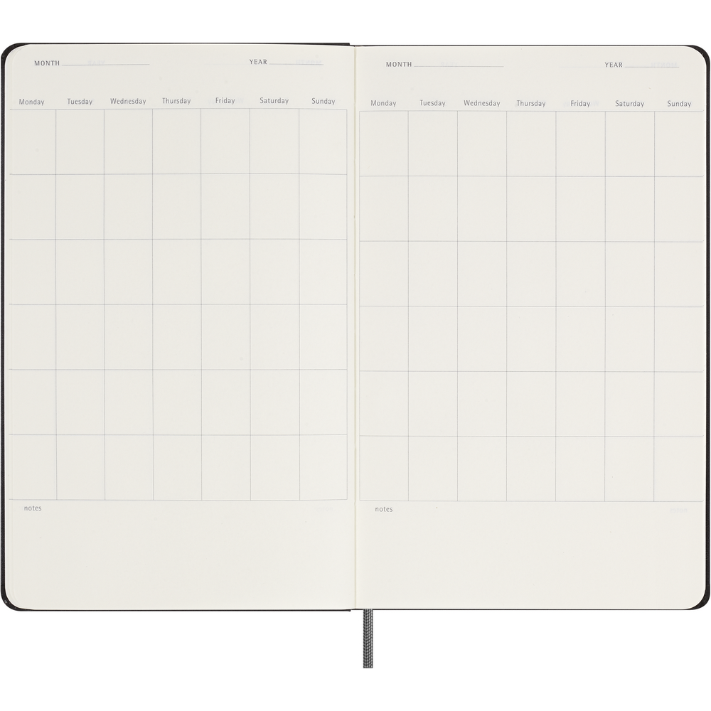 Kalendarz MOLESKINE UNDATED
