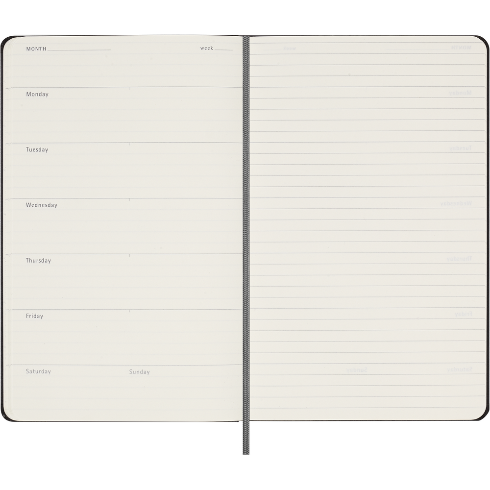 Kalendarz MOLESKINE UNDATED