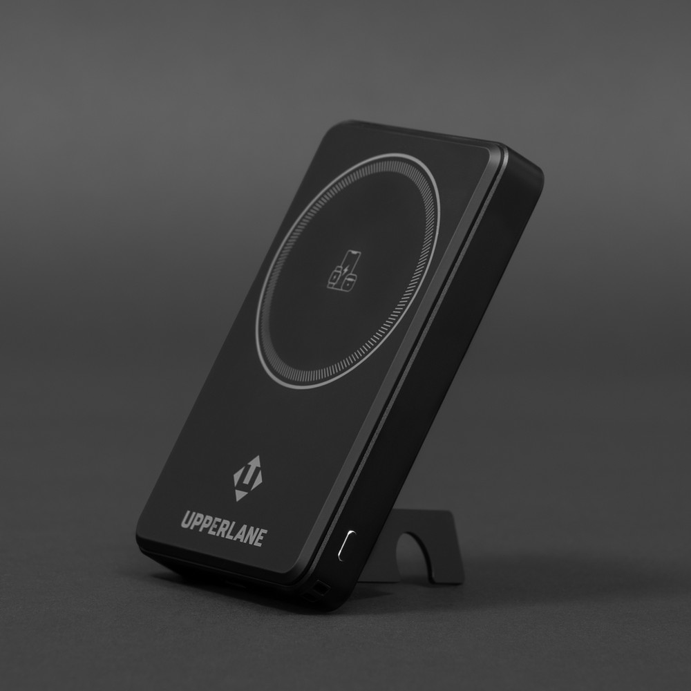 Bezprzewodowy power bank magnetyczny 10000 mAh Upperlane, wariant VA958-03, zdjęcie 1 z 14