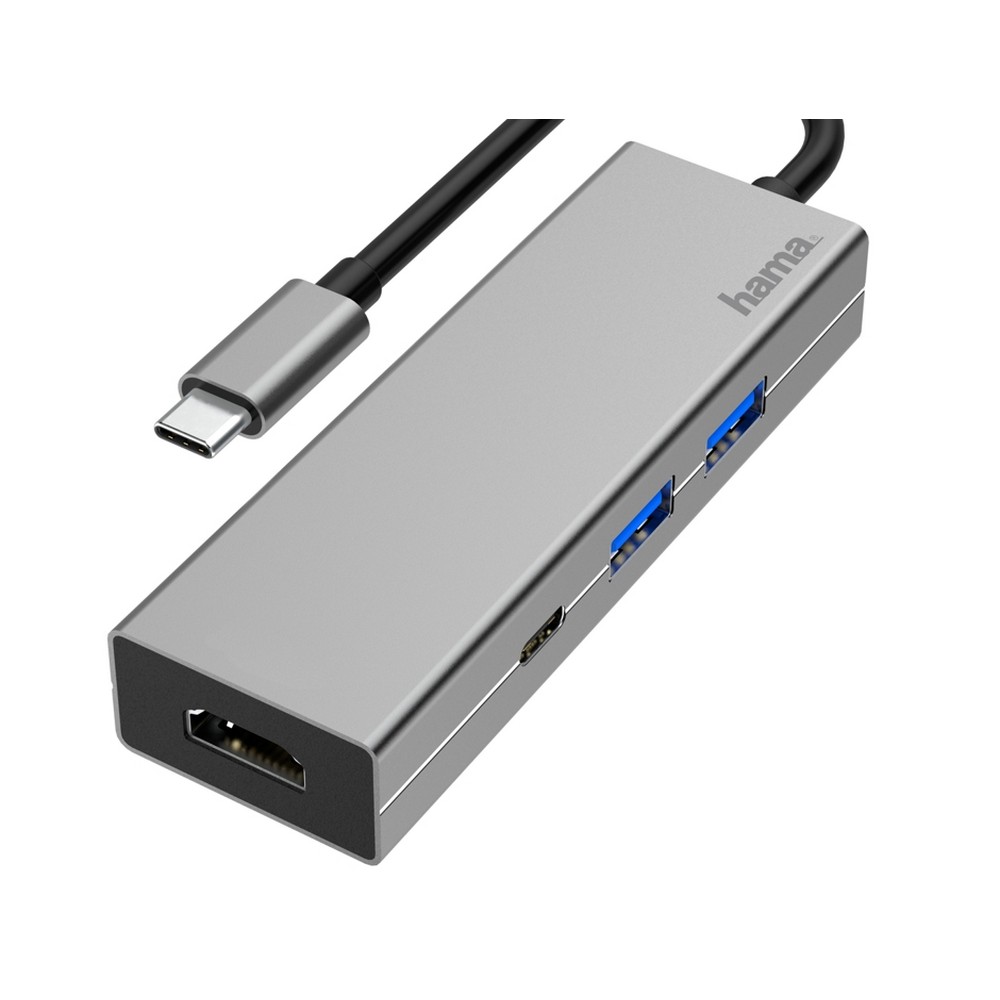 Hub USB, USB-C, HDMI Hama