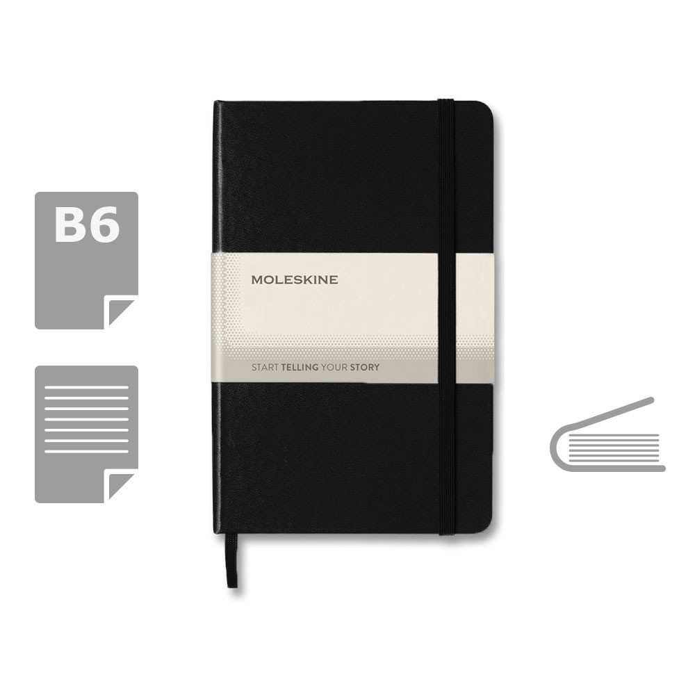 MOLESKINE Notatnik ok. B6