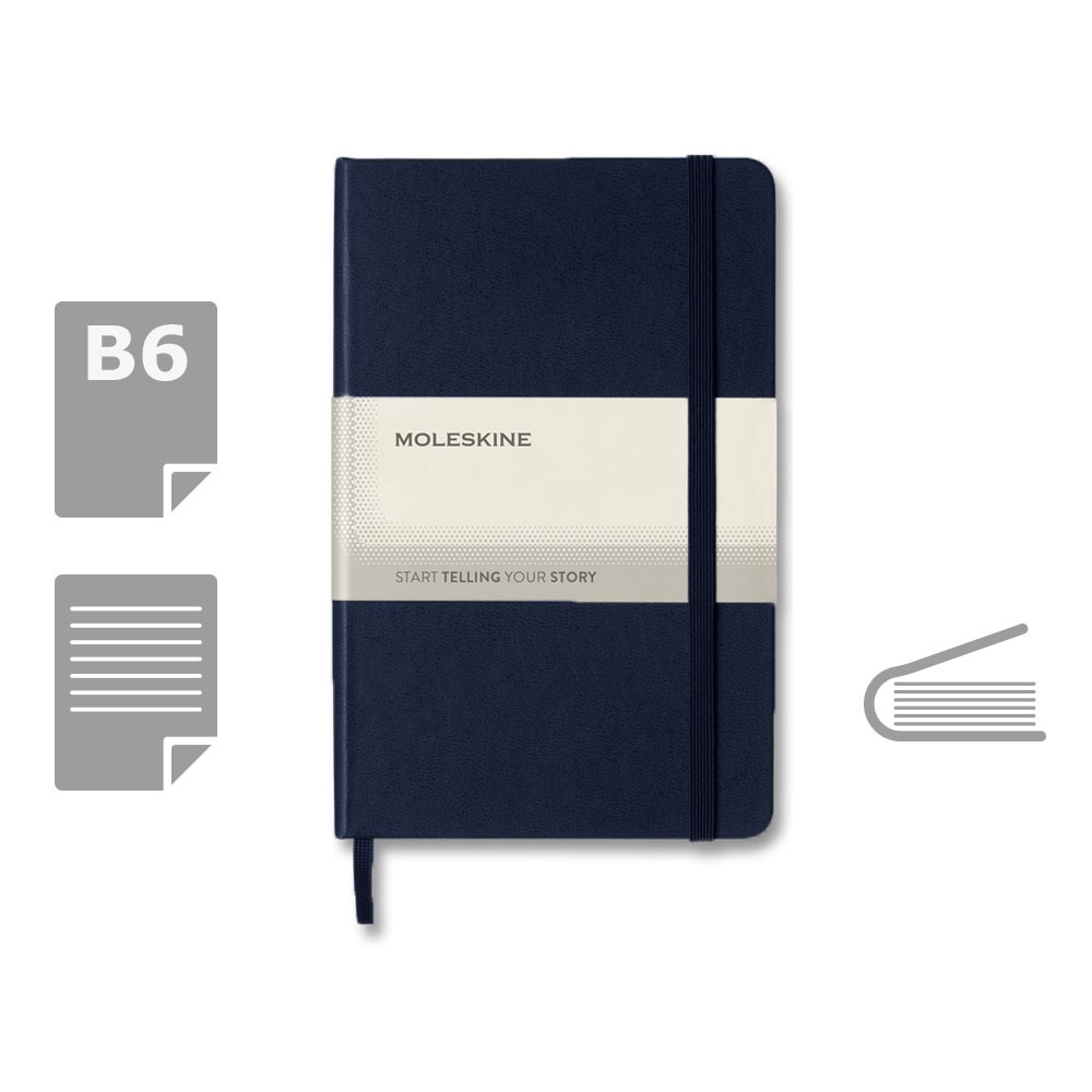 MOLESKINE Notatnik ok. B6